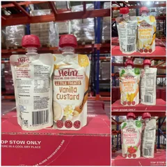 Váng sữa hoa quả nghiền Heinz Custard Úc