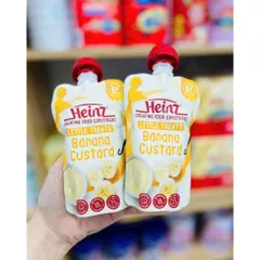 Váng sữa hoa quả nghiền Heinz Custard Úc