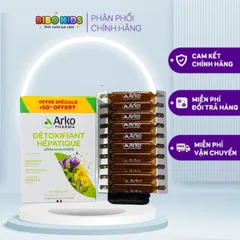 Giải độc gan và tiêu hóa Arko Pharma Détoxifiant Hépatique ultra concentré – Pháp