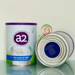 Sữa bột a2 nguyên kem 850g dạng lon