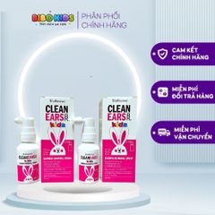 Xịt tan ráy tai clean ears kids 30ml của úc
