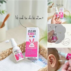 Xịt tan ráy tai clean ears kids 30ml của úc