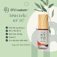 Tinh Dầu Kỷ Tử D'Vi Nature - Son Môi Dưỡng Ẩm Tự Nhiên, Đôi Môi Căng Mọng Quyến Rũ, Chiết Xuất Vitamin Bổ Sung