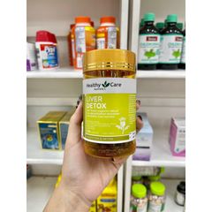 Healthy Care Liver Detox - Viên uống thải độc gan của Úc 100 viên