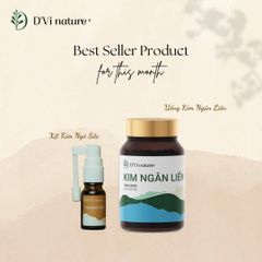 Kim Ngũ Sắc D'Vi Nature - Hỗ Trợ Xoang Mũi Từ Thiên Nhiên, Giảm Tắc Nghẽn, Cung Cấp Độ Ẩm, Dành Cho Người Lớn Và Trẻ Em Từ 6 Tuổi