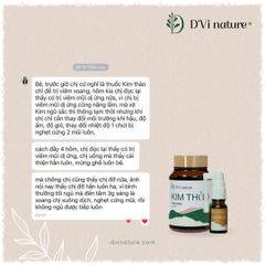 Kim Ngũ Sắc D'Vi Nature - Hỗ Trợ Xoang Mũi Từ Thiên Nhiên, Giảm Tắc Nghẽn, Cung Cấp Độ Ẩm, Dành Cho Người Lớn Và Trẻ Em Từ 6 Tuổi