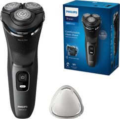 Máy Cạo Râu Philips Series 3000 S3145/00 - Công Nghệ SkinProtect, Cạo Được 60 Phút, Chống Nước, Thời Gian Sạc 1 Giờ