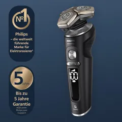 Máy Cạo Râu Philips Series 9000 Prestige SP9840/31 Đen - Công Nghệ SkinIQ, Cạo Sát Da, Sạc Nhanh, Dùng Khô và ướt, Bảo Hành 12 Tháng