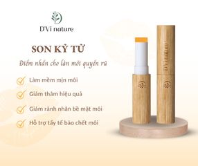 Son Kỷ Tử D'Vi Nature - Giảm Thâm Môi, Làm Hồng Môi Tự Nhiên, Chăm Sóc Môi Hiệu Quả, Chiết Xuất Tự Nhiên Việt Nam