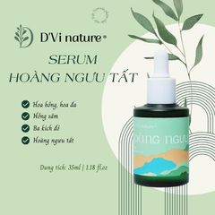Serum Hoàng Ngưu Tất D'Vi Nature - Giúp Làm Sáng Da, Ngăn Ngừa Nám và Tàn Nhang - Chăm Sóc Da Tự Nhiên Từ Thiên Nhiên