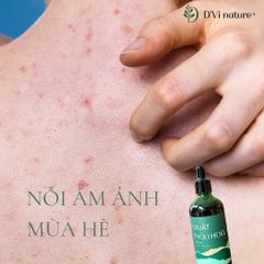 Truật Thảo Hoa D'Vi Nature - Sản Phẩm Chăm Sóc Da Hỗ Trợ Giảm Mụn Lưng & Mụn Ngực Từ Thiên Nhiên, An Toàn Và Hiệu Quả