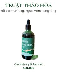 Truật Thảo Hoa D'Vi Nature - Sản Phẩm Chăm Sóc Da Hỗ Trợ Giảm Mụn Lưng & Mụn Ngực Từ Thiên Nhiên, An Toàn Và Hiệu Quả