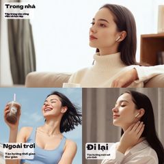 Tai Nghe Không Dây Q52 TWS 5.4 Bluetooth - Micro HiFi Stereo Bass Nghe Nhạc & Đàm Thoại Chất Lượng Cao