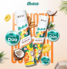 Dầu Gội Khô Batiste 200ml - Giải Pháp Nhanh Chóng Cho Tóc Dầu, Không Cần Nước, Tươi Mát Và Dễ Dàng Mang Theo