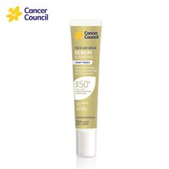 Serum Chống Nắng Mặt Cancer Council Face Day Wear Serum Hydrating SPF50+ 15ml Mini