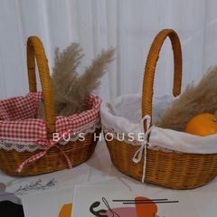 Giỏ Mây Picnic Xinh Xắn – Phụ Kiện Must-Have Cho Chị Em Mê Sống Ảo