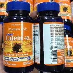 Bổ mắt Puritan’s Pride Lutein 40mg USA 60 viên