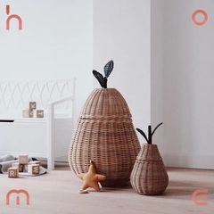 Giỏ đựng đồ hình quả lê kute decor phòng trang trí