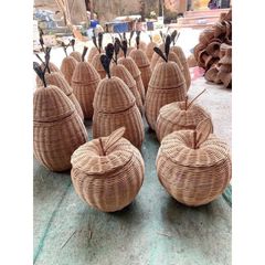Giỏ đựng đồ hình quả lê kute decor phòng trang trí