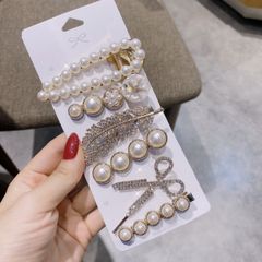 Set 6 kẹp ngọc hàn quốc