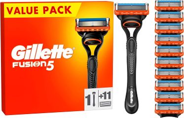 Dao Cạo Ướt Gillette Fusion 5 - Máy Cạo Râu Chống Kích Ứng, Tay Cầm Tiện Dụng, 5 Lưỡi Cạo Sát, Đặc Biệt Nhẹ Nhàng Cho Da Nam Giới