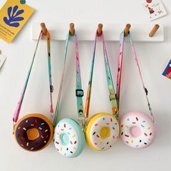 Túi xách bánh donut nhiều màu sắc cho bé