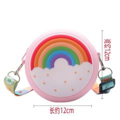Túi xách bánh donut nhiều màu sắc cho bé