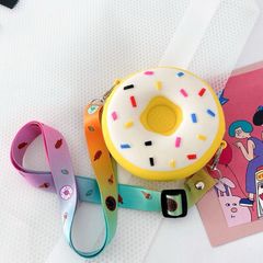 Túi xách bánh donut nhiều màu sắc cho bé