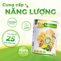 Sữa Hạt Ngũ Cốc 25 Beta Glucare - Duy Trì Đường Huyết - Tảo Xoắn Spirulina & Vitamin B - Lon 750gr Nhập Khẩu Từ Malaysia