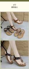 Giày Sandal Nữ 2024 Thời Trang Âu Mỹ Êm Nhẹ Thoải Mái - Dép Kẹp Nữ Di Chuyển Thoải Mái Đi Chơi, Đi Học, Đi Làm