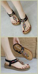 Giày Sandal Nữ 2024 Thời Trang Âu Mỹ Êm Nhẹ Thoải Mái - Dép Kẹp Nữ Di Chuyển Thoải Mái Đi Chơi, Đi Học, Đi Làm