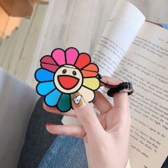 Vỏ Bọc AirPods Pro Silicon Dẻo - Thiết Kế Hoa Cười Sắc Mầu - Phụ Kiện Giá Rẻ Cho Tai Nghe AirPods 1 2 ᴄᴀꜱᴇ ᴀɪʀᴘᴏᴅ