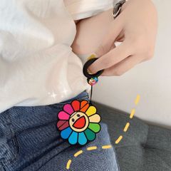 Vỏ Bọc AirPods Pro Silicon Dẻo - Thiết Kế Hoa Cười Sắc Mầu - Phụ Kiện Giá Rẻ Cho Tai Nghe AirPods 1 2 ᴄᴀꜱᴇ ᴀɪʀᴘᴏᴅ