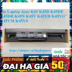 Pin Laptop Chính Hãng Asus 6 Cell Cho K45 K45D K45DE K45DR K45N K45V K45VD K45VG K45VM K45VS - Bảo Hành 100% Mới