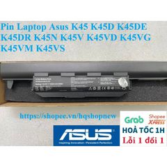 Pin Laptop Chính Hãng Asus 6 Cell Cho K45 K45D K45DE K45DR K45N K45V K45VD K45VG K45VM K45VS - Bảo Hành 100% Mới