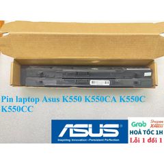 Pin Laptop Asus K550 K550CA K550C K550CC - Zin Chính Hãng 2600mAh, Bảo Hành Đổi Mới, Chất Lượng Tốt Nhất
