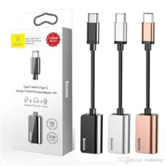 Cáp Chuyển Đổi Type-C Sang Audio 3.5mm + Cổng Sạc Type-C Base L40 - Phụ Kiện Chất Lượng Cao, Thiết Kế Chắc Chắn, Dễ Dàng Sử Dụng