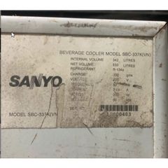 Ron Cửa Tủ Mát Sanyo Model SBC-337K - Ron Cao Su Có Nam Châm Thay Thế Dễ Dàng, Giao Hàng Toàn Quốc