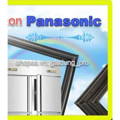 Ron tủ lạnh thay thế Panasonic NR-BK265MSVN - Ron cao su có nam châm, dễ lắp đặt, phù hợp ngăn đá và ngăn mát tủ lạnh.