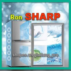 Ron tủ lạnh SHARP SJ-X201E-DS - Bộ phận thay thế cao su giữ nhiệt, dễ lắp đặt, tiết kiệm điện năng, tăng tuổi thọ tủ lạnh