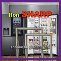 Ron Cửa Tủ Lạnh Sharp SJ-22N-SL - Ron Cao Su Thay Thế Kèm Nam Châm, Dễ Dàng Lắp Đặt, Phù Hợp với Nhiều Thương Hiệu Tủ Lạnh