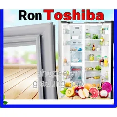 Ron Cửa Tủ Lạnh Toshiba M35VDV (Tủ 3 Ngăn) - Ron Cao Su Thay Thế Dễ Dàng, Chất Lượng Cao, Dùng Cho Ngăn Đựng Rau, Ngăn Đông Lạnh