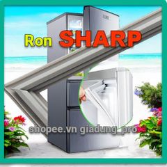Ron cửa tủ lạnh SHARP SJ-X251E-SL - Ron đa năng cao su dễ thay thế, giữ nhiệt tốt, tiết kiệm điện năng cho gia đình