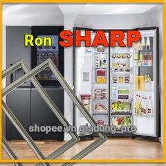 Ron Cao Su Thay Thế Cửa Tủ Lạnh SHARP SJ-X400EM-SL - Giữ Nhiệt Tối Ưu, Dễ Dàng Thay Thế, Tiết Kiệm Điện Năng