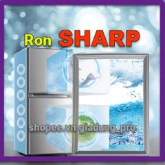Ron Cao Su Thay Thế Cửa Tủ Lạnh SHARP SJ-X400EM-SL - Giữ Nhiệt Tối Ưu, Dễ Dàng Thay Thế, Tiết Kiệm Điện Năng