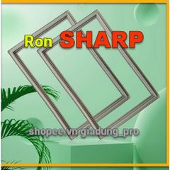 Ron Cửa Tủ Lạnh SHARP SJ-K41-SL - Gioăng Cao Su Kín Khít, Dễ Thay Thế, Giúp Tiết Kiệm Điện Năng, Chống Thoát Nhiệt
