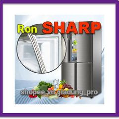 Ron Cửa Tủ Lạnh SHARP SJ-K41-SL - Gioăng Cao Su Kín Khít, Dễ Thay Thế, Giúp Tiết Kiệm Điện Năng, Chống Thoát Nhiệt