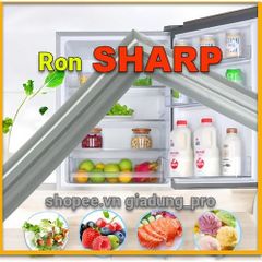 Ron Cửa Tủ Lạnh SHARP SJ-211E-SL - Ron Cao Su Thay Thế Dễ Dàng, Giữ Nhiệt Tốt, Tiết Kiệm Điện, Phụ Kiện Tủ Mát, Tủ Đông