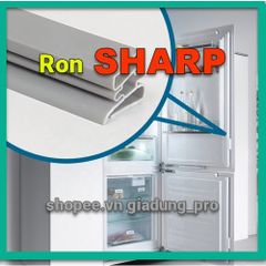 Ron Cửa Tủ Lạnh SHARP SJ-211E-SL - Ron Cao Su Thay Thế Dễ Dàng, Giữ Nhiệt Tốt, Tiết Kiệm Điện, Phụ Kiện Tủ Mát, Tủ Đông
