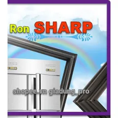 Ron tủ lạnh Sharp SJ-167S-BL - Thay thế ron cao su và nam châm cho tủ lạnh dễ dàng, chất lượng tốt, giao hàng toàn quốc.